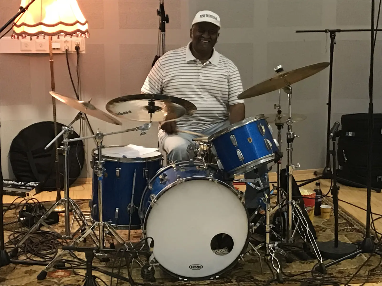Trommelegenden Bernard Purdie Juke Joint Studio